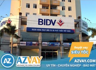 Lãi suất vay xây sửa nhà trả góp ngân hàng BIDV