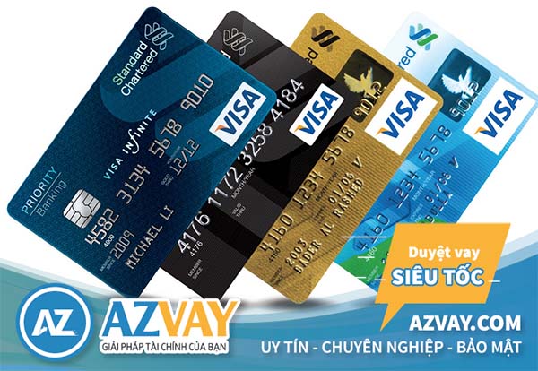 Các loại thẻ tín dụng Standard Chartered