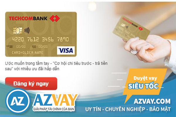 Hướng dẫn cách làm thẻ ATM ngân hàng Techcombank