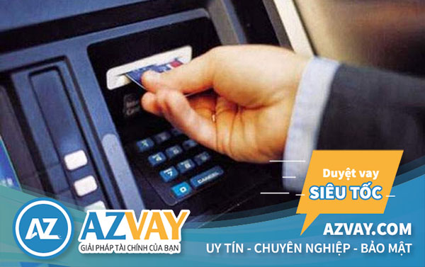Rút tiền thẻ tín dụng Citibank tại ATM