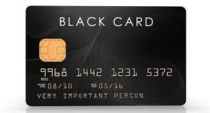 Thẻ tín dụng đen là thẻ tín dụng có sắc màu đen