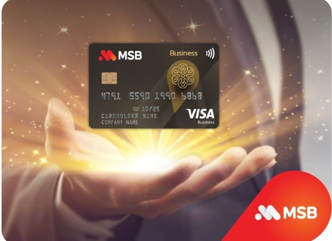 Các loại thẻ tín dụng MSB